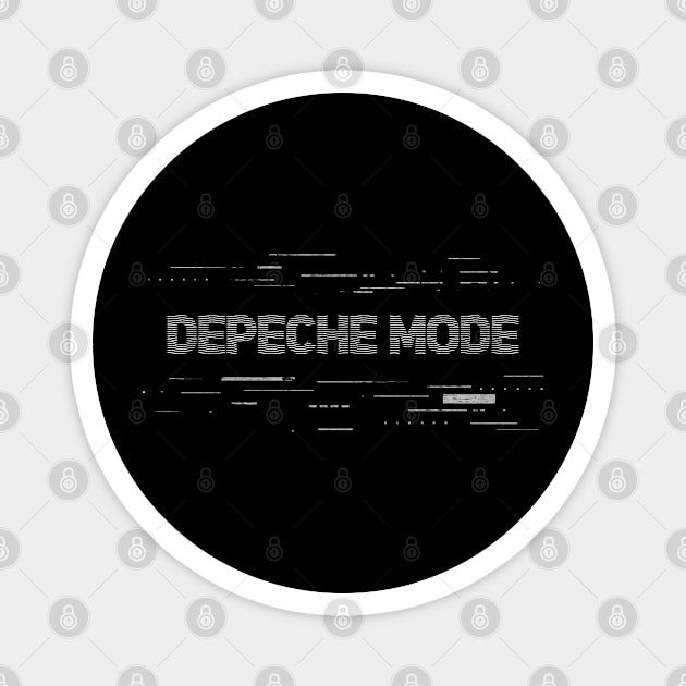 Depeche Mode Line Road Magnet by SIJI.MAREM